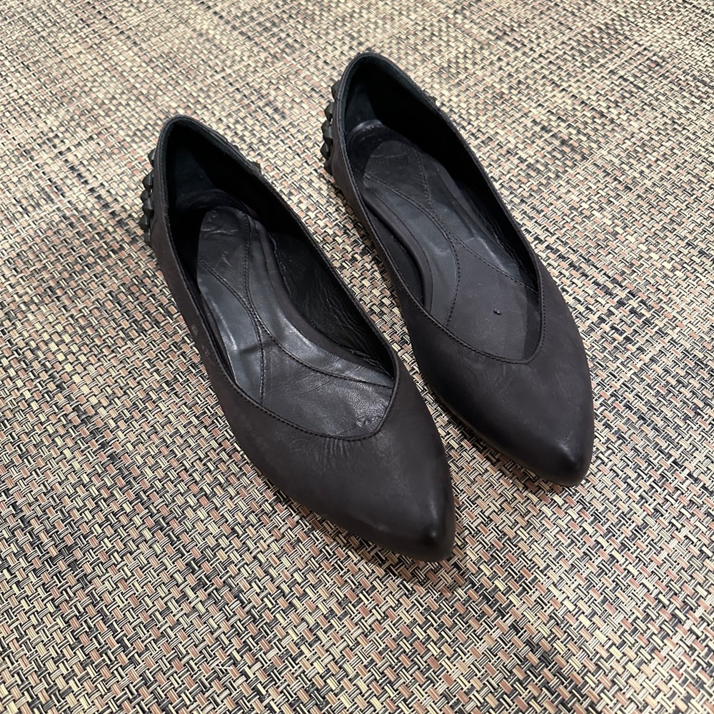 McQ by Alexander McQueen black flats size EU38